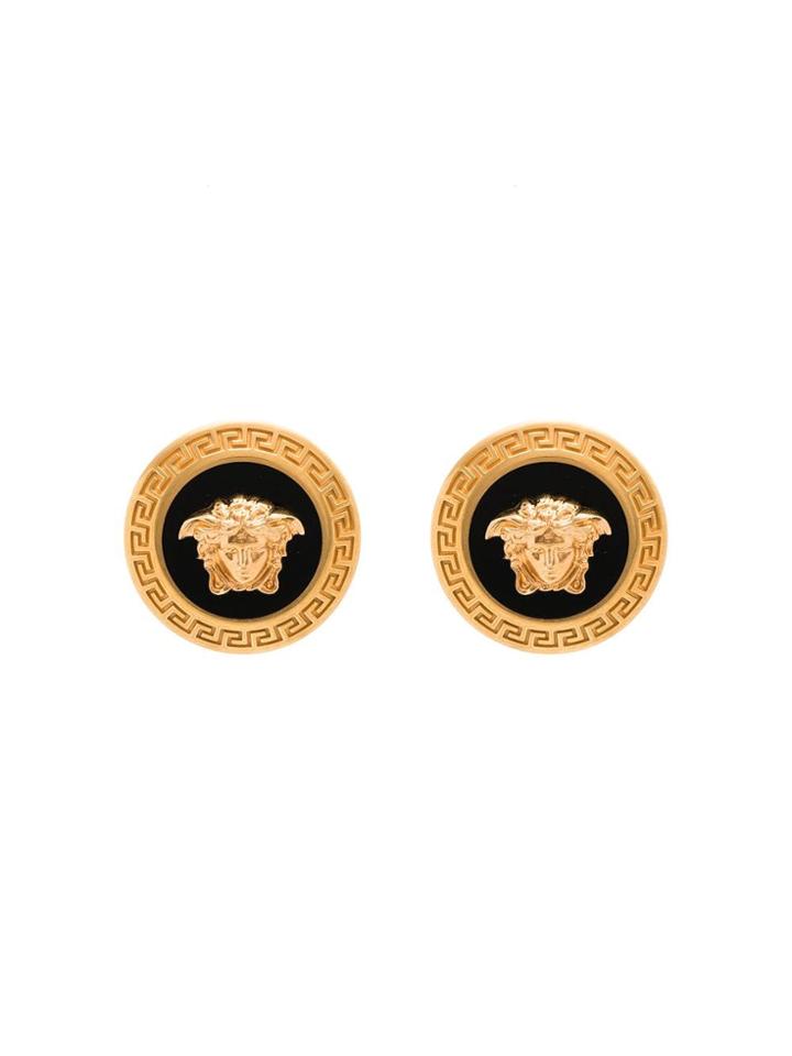 Versace Tribute Earrings - K41t Nero Oro Tribute