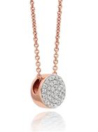 Monica Vinader Rp Fiji Button Necklace - Metallic