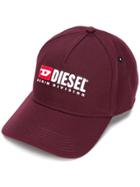 Diesel Front Logo Cap - Red