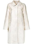 Alberta Ferretti High Shine Coat - Metallic