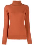 Fabiana Filippi Turtle Neck Jumper - Brown