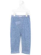 Douuod Kids - Striped Trousers - Kids - Linen/flax/viscose - 12 Yrs, Girl's, Blue