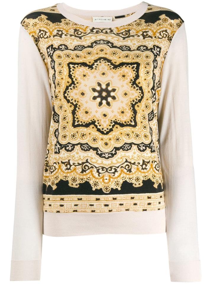 Etro Patterned Print Blouse - Neutrals