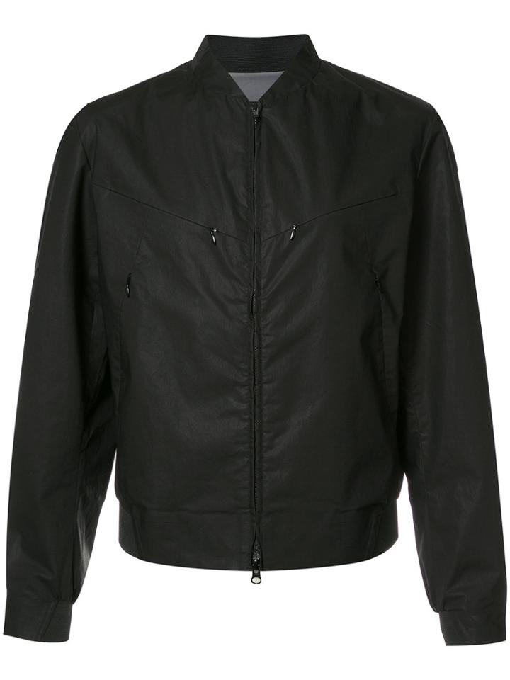 Y-3 Zip Up Bomber Jacket - Black