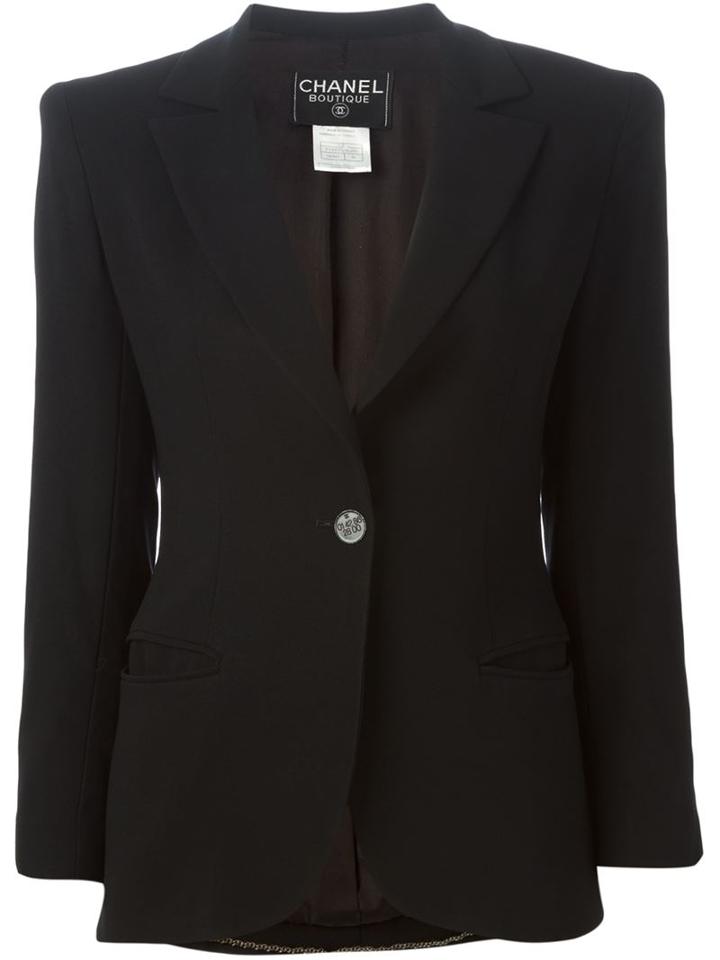 Chanel Vintage Single Button Blazer
