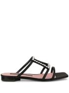 Les Petits Joueurs Hoya Caged Sandals - Black