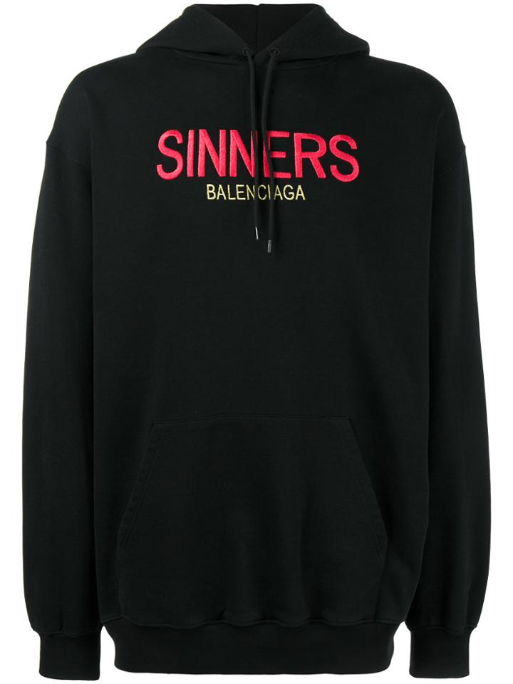 Balenciaga Sinners Hoodie - Black