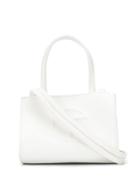 Telfar Mini Tote Bag - White