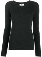 Sminfinity Knitted Long-sleeve Shirt - Grey