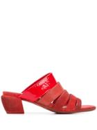 Marsèll Tonal Mules - Red