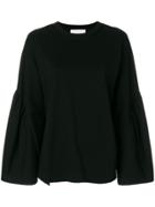 3.1 Phillip Lim Bell Sleeve Blouse - Black