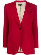 Theory Cinched Blazer - Red