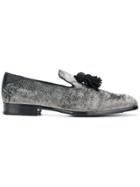 Jimmy Choo Foxley Slippers - Grey