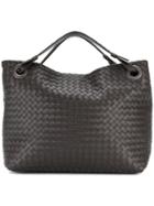 Bottega Veneta Garda Intrecciato Bag - Brown