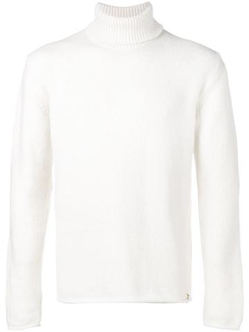 John Sterner Turtle Neck Jumper - White