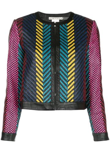 Alice+olivia Kidman Weaved Jacket - Multicolour