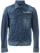 Diesel Denim Jacket, Men's, Size: Large, Blue, Cotton