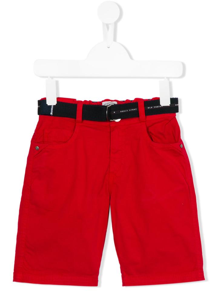 Lapin House Belted Trousers, Toddler Boy's, Size: 5 Yrs, Red
