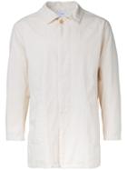 Marka Classic Shirt Jacket, Men's, Size: 2, White, Cotton
