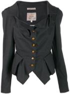 Vivienne Westwood Vintage Puff Sleeve Blazer - Green