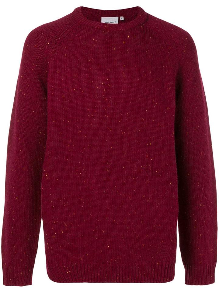 Carhartt Heritage Speckle Sweater - Red