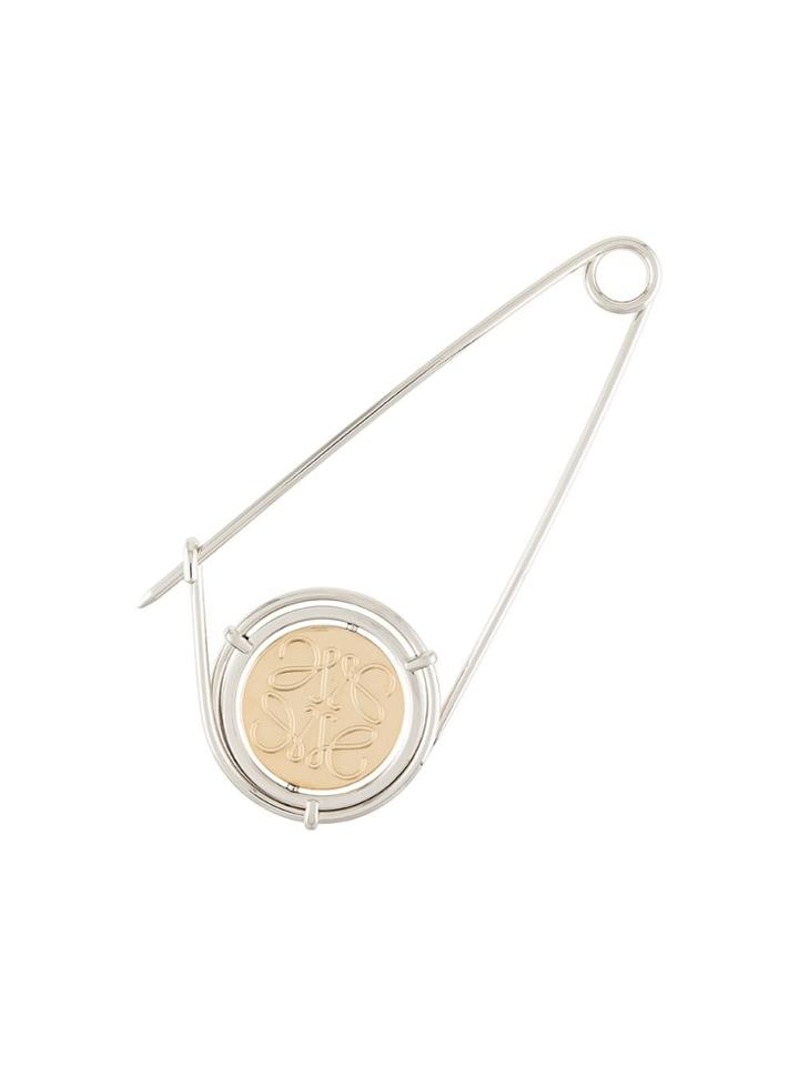 Loewe Oversized Safety Pin - Silver
