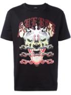 Marcelo Burlon County Of Milan Hyena Print T-shirt, Men's, Size: Xl, Black, Cotton