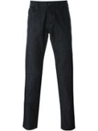 Armani Jeans Slim-fit Jeans, Men's, Size: 33, Black, Cotton/spandex/elastane