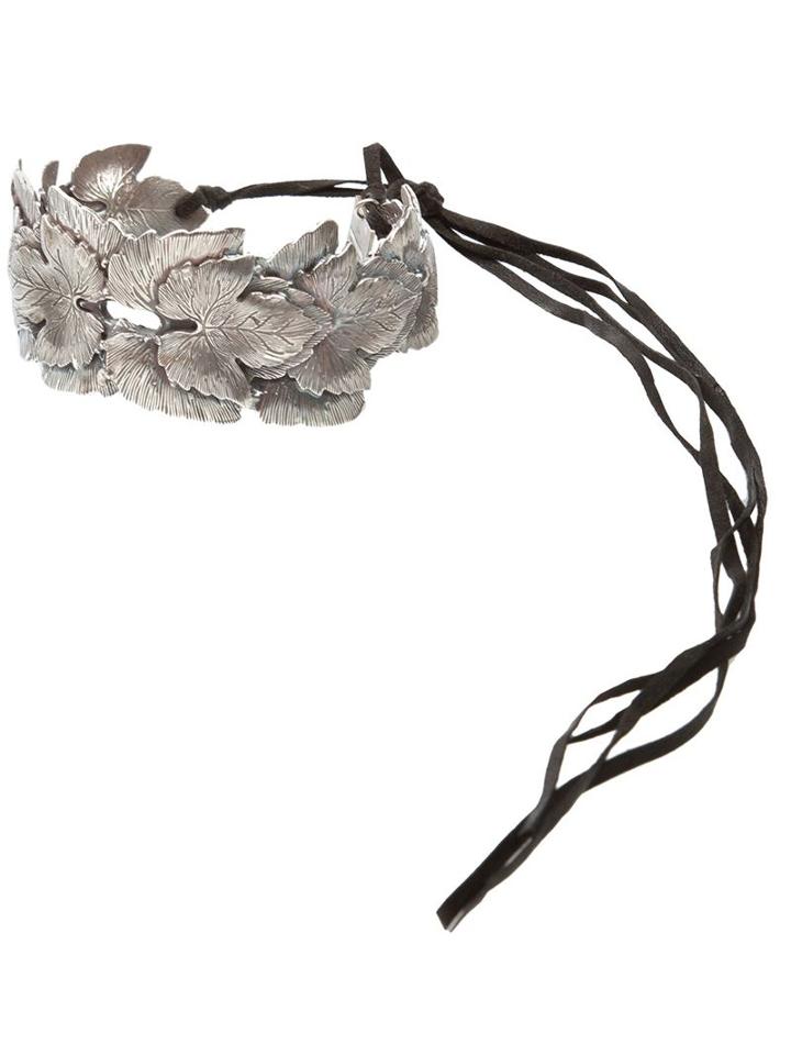 Goti Oak Leaf Cuff, Women's