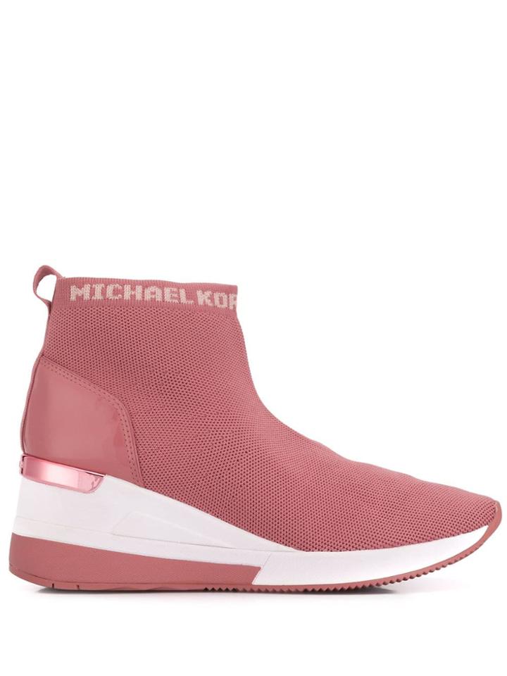 Michael Michael Kors Sock-style Sneakers - Pink