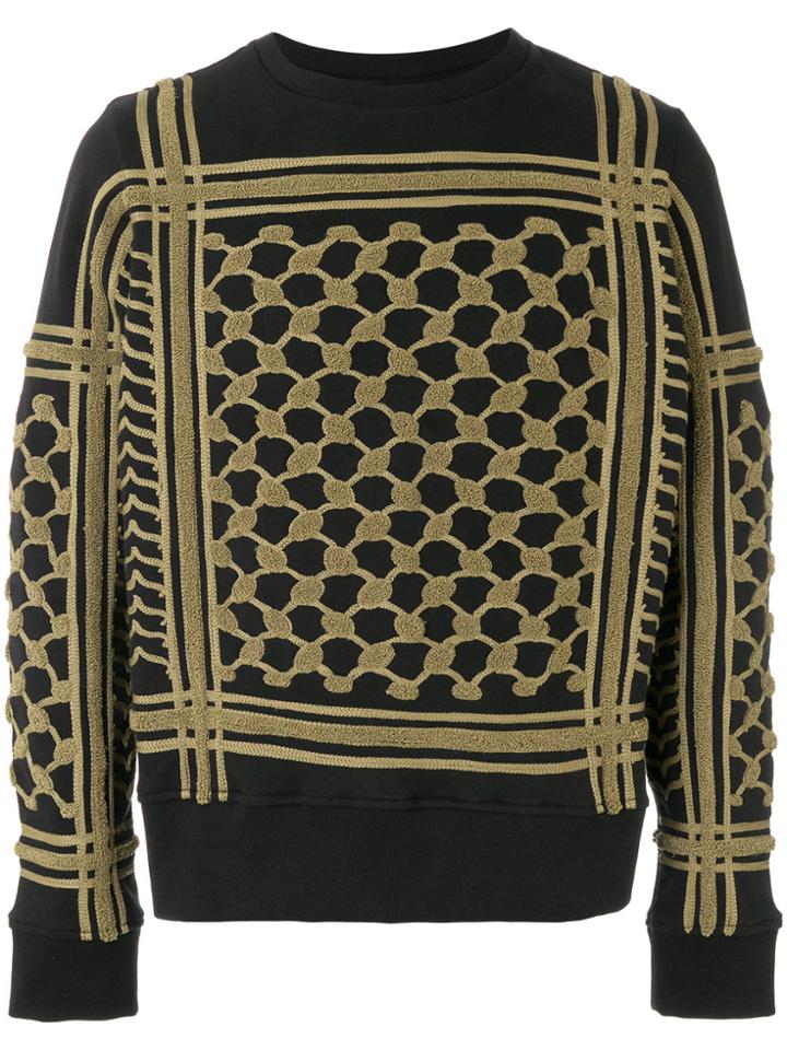 Ktz Keffiyeh Sweatshirt - Black