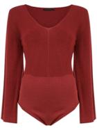 Alcaçuz Gilvan Bodysuit - Red