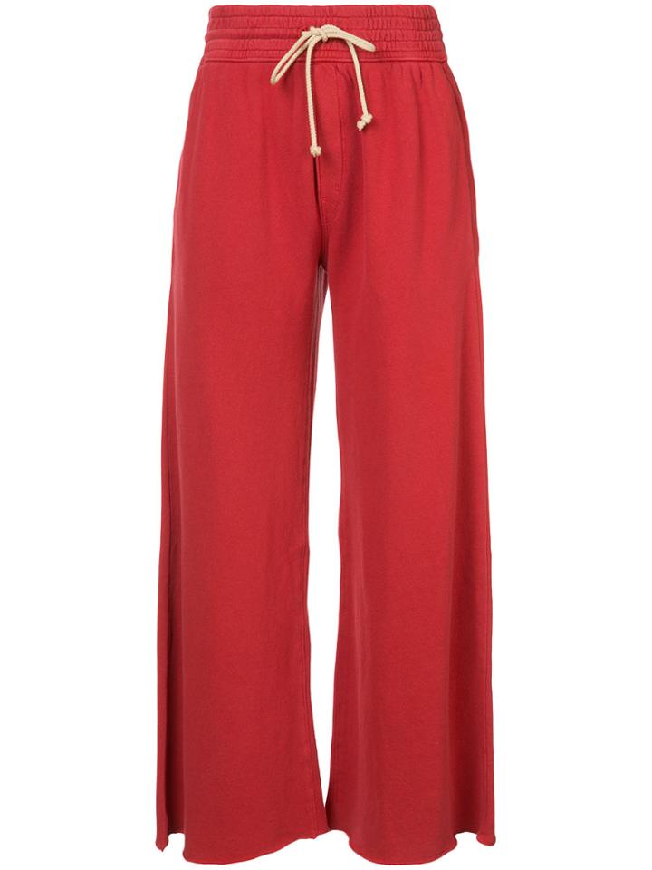 Mother Flared Track Pants