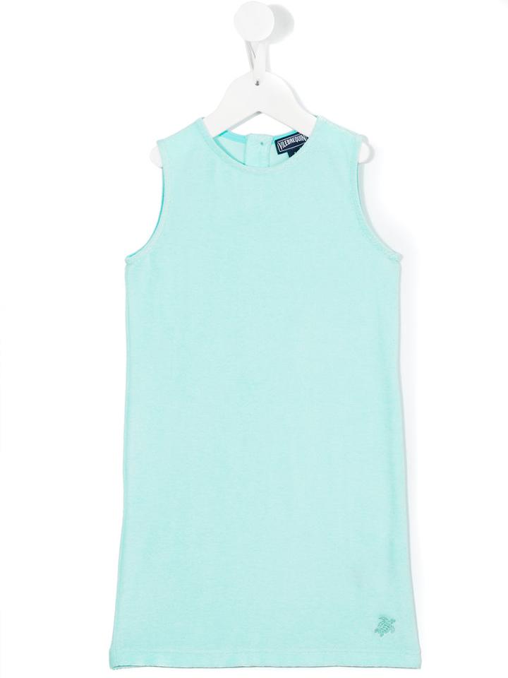 Vilebrequin Kids - Sleeveless Dress - Kids - Cotton/polyamide - 4 Yrs, Blue