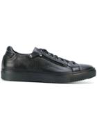 Fabi Zip Detail Sneakers - Black