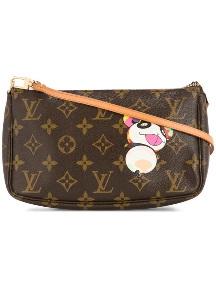 Louis Vuitton Vintage Pochette Accessories Panda Bag - Brown