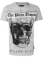 Philipp Plein Use Printed T-shirt - Grey
