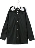 Stutterheim 'stockholm' Raincoat, Toddler Boy's, Size: 4 Yrs, Black