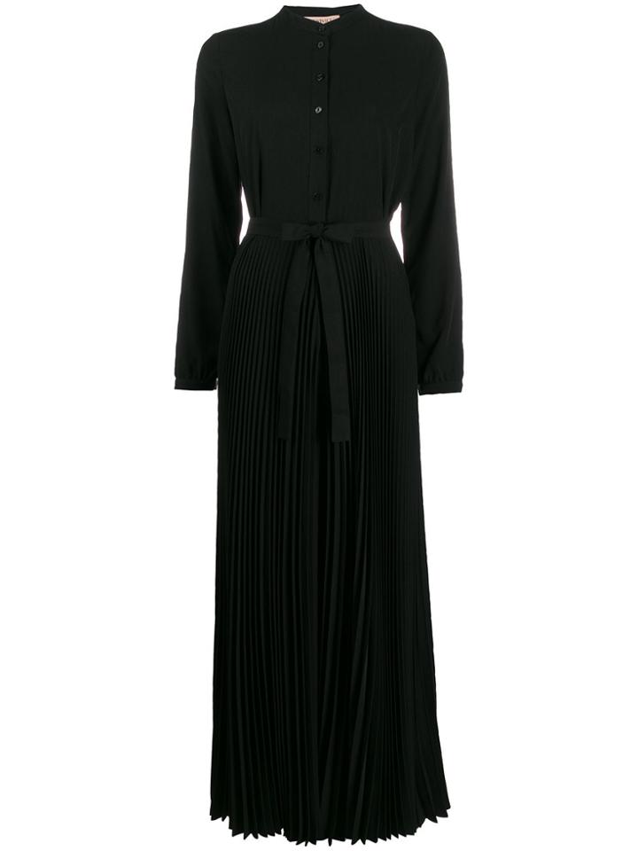 Twin-set Pleated Dress - Black