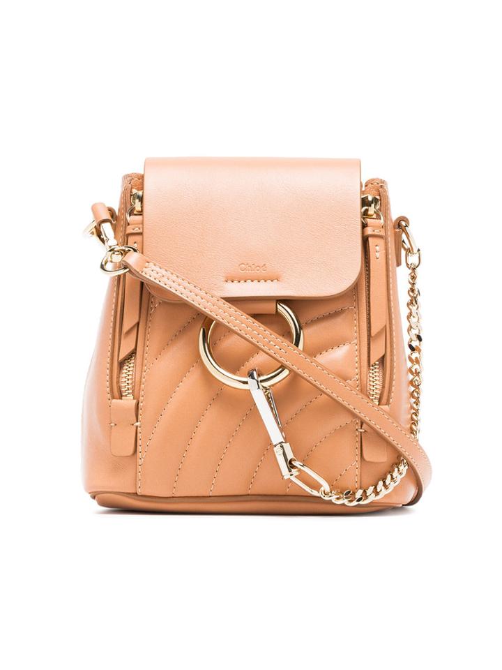 Chloé Faye Leather Backpack - Unavailable