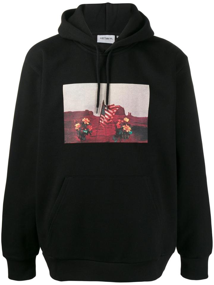 Carhartt Wip Photographic Print Hoodie - Black