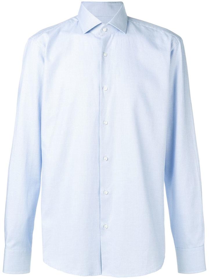 Boss Hugo Boss Micro Printed Shirt - Blue