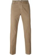 Incotex Slim Chino Trousers, Men's, Size: 31, Nude/neutrals, Cotton/spandex/elastane