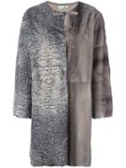 Manzoni 24 Patchwork Fur Coat