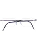 Silhouette Rimless Frames - Metallic