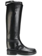 Ann Demeulemeester Mid Calf Length Boots - Black