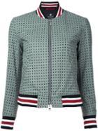 Loveless - Eyelet Lace Jacket - Women - Cotton - 7, Green, Cotton
