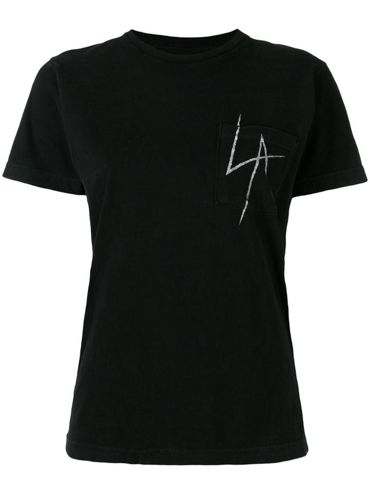Local Authority La Splash Pocket T-shirt - Black