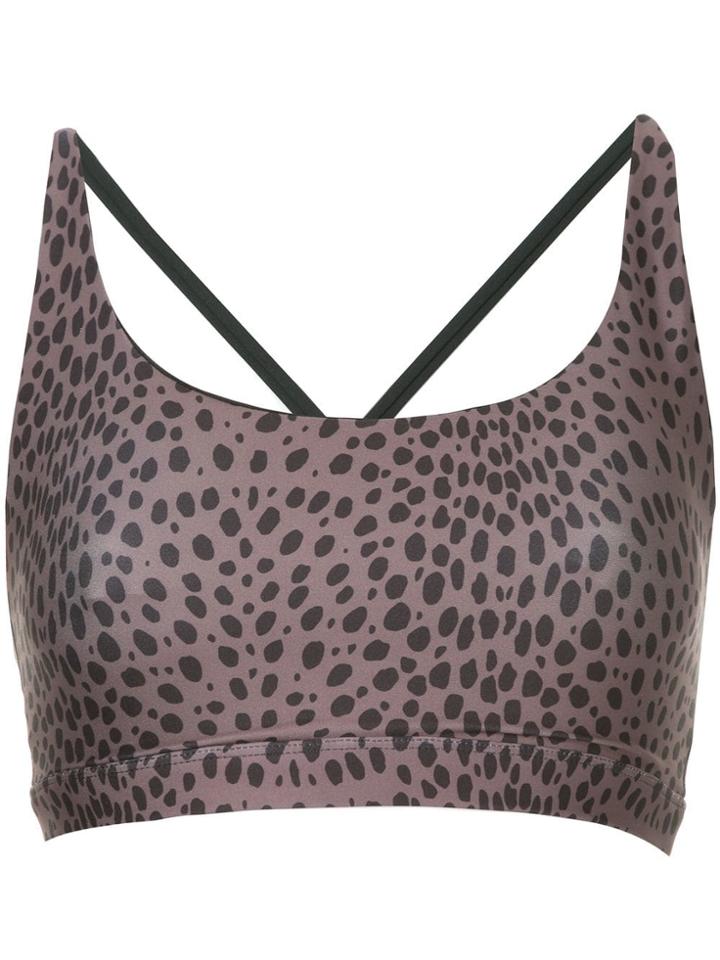 Nimble Activewear Y-back Sports Bra - Pink & Purple