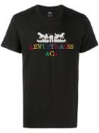 Levi's Logo Embroidered T-shirt - Black